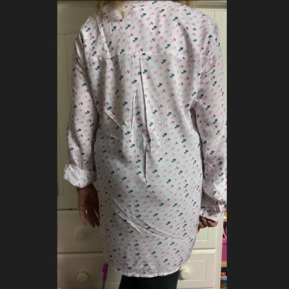 New JANE AND DELANCEY long sleeve BLOUSE  size L - Picture 5 of 5